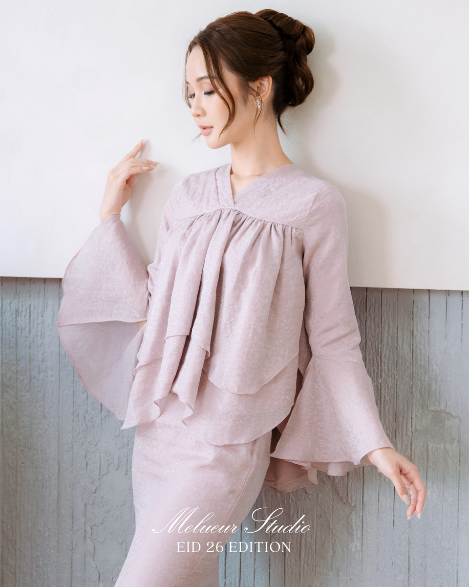 Alice Ruffle Kurung Set - The Return – Melueur Studio