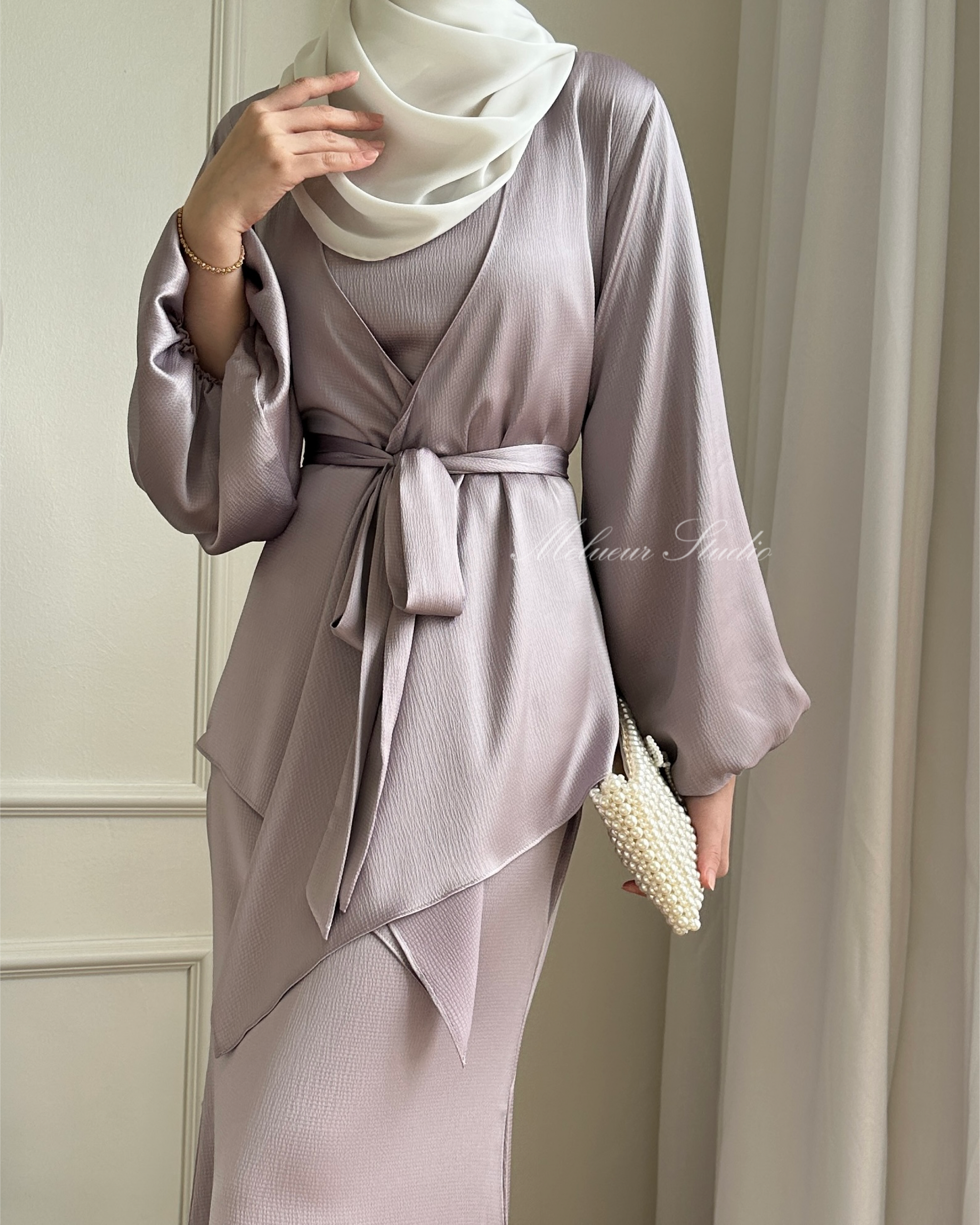 MINOR DEFECT - Ines Maxi Dress Set  Melueur Studio